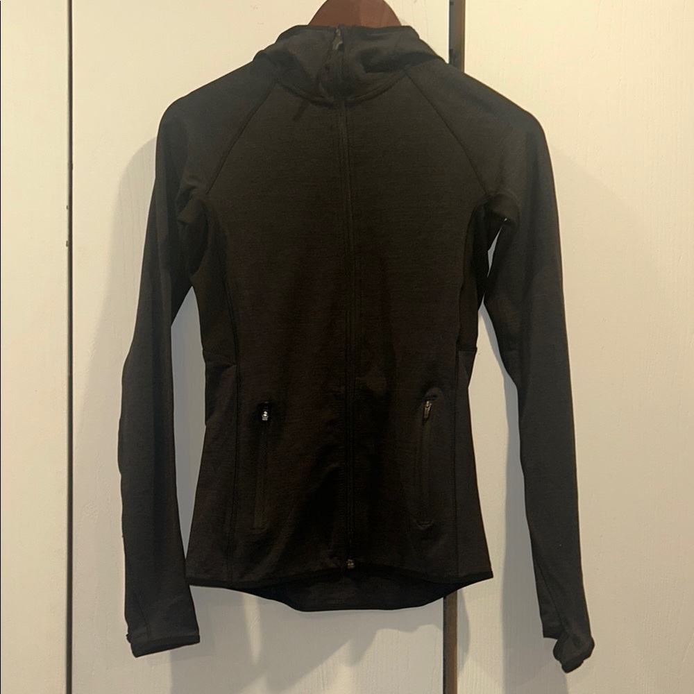 NWT H&M Athletic Black Full-Zip Hoodie